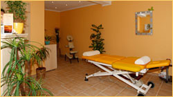elektische Massageliege, behindertengerecht